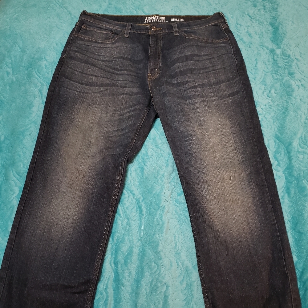 Mens Levi 36 32 athletic fit NEW